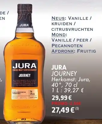 Cora Jura Journey Scotch Whisky 700ml aanbieding