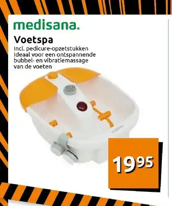 Action Medisana Voetspa aanbieding