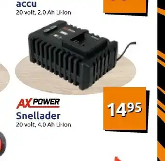 Axpower Snellader