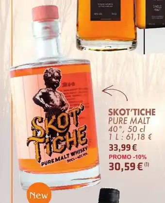 Cora Skot'Tiche Pure Malt 500ml aanbieding