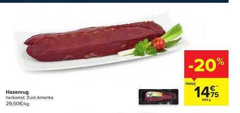 Carrefour Hazenrug aanbieding