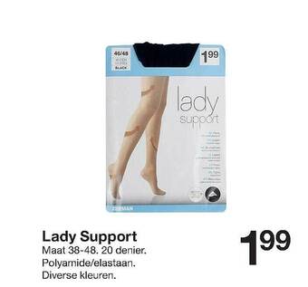 Zeeman Lady Support aanbieding