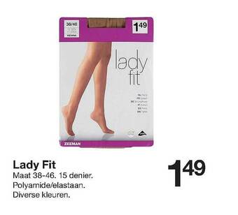 Zeeman Lady Fit aanbieding