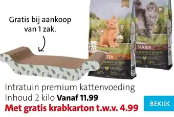 Intratuin Intratuin premium kattenvoeding 2 kilo aanbieding