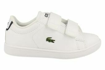 Berca Shoes Lacoste Sneaker Laag Jongens Carnaby Maat 24/27 - Wit aanbieding
