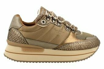 Berca Shoes Pepe Jeans Sneaker Laag Dames Rusper Anna - Brons aanbieding