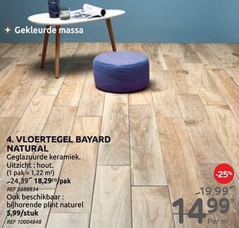 Brico Vloertegel bayard natural aanbieding