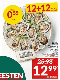 Intermarché Holle Zeeuwse Oesters Kal.: 3 aanbieding