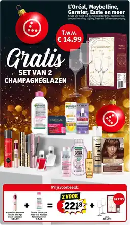 Kruidvat L'Oréal, Maybelline, Garnier, Essie en meer aanbieding