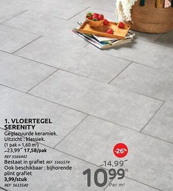 Brico Vloertegel serenity aanbieding