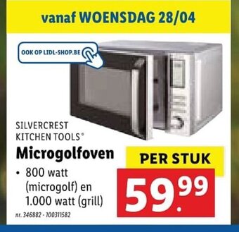 Lidl Microgolfoven aanbieding