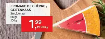 Alvo Fromage De Chevre/Geitenkaas 100g aanbieding