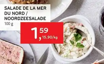 Alvo Salade De La Mer Du Nord/Noordzeesalade 100g aanbieding