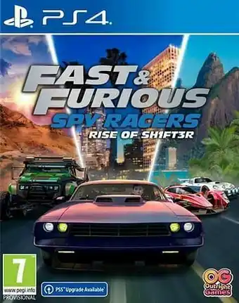 Dreamland PS4 Fast & Furious Spy Racers Rise of Sh1ft3r NL/FR aanbieding