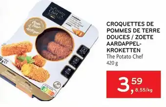 Croquettes De Pommes De Terre Douces/Zoete Aardappel- Kroketten 420g