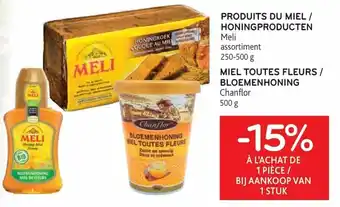 Produits Du Miel/Honingproducten 250-500g, Miel Toutes Fleurs/Bloemenhoning