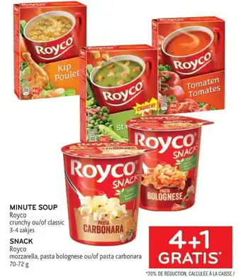 Minute Soup, Snack
