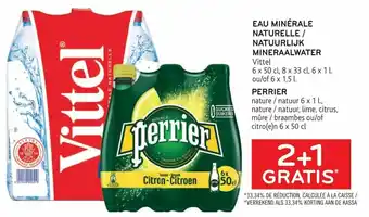 Eau Minerale Naturelle/Natuurlijk Mineraalwater, Perrier