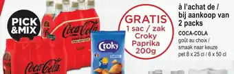 Alvo A L'achat de/bij aankoop Coca-Cola aanbieding