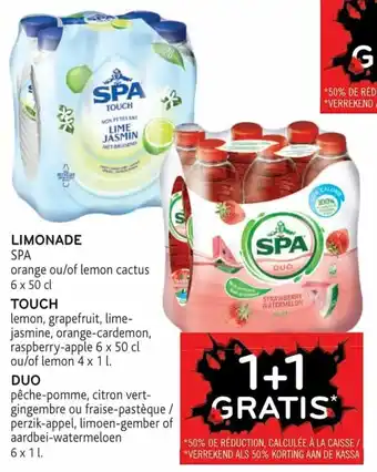 Limonade, Touch 4x1L, Duo 6x1L