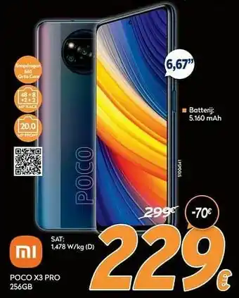 Xiaomi poco x3 pro 256gb
