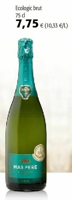 Colruyt Cava mas pere ecologic brut aanbieding