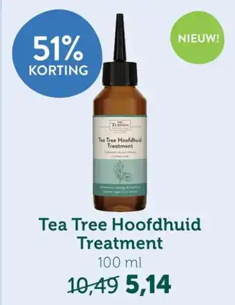 Holland & Barrett Tea Tree Hoofdhuid Treatment aanbieding