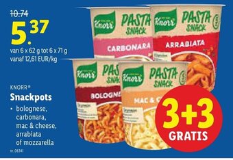 Knorr Snackpots