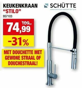 Hubo Keukenkraan stilo aanbieding