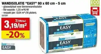 Hubo Andisolatie easy aanbieding