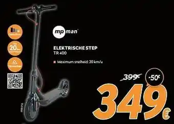 Krëfel Mp man elektrische step tr 400 aanbieding