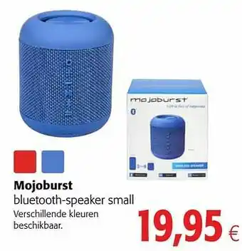 Mojoburst bluetooth-speaker small