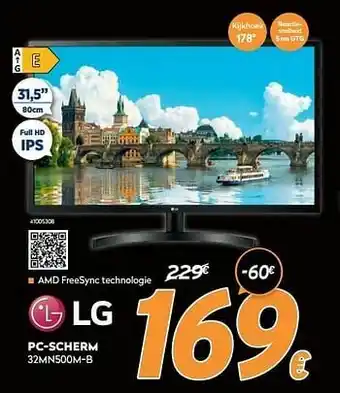 Krëfel Lg pc-scherm 32mn500m-b aanbieding