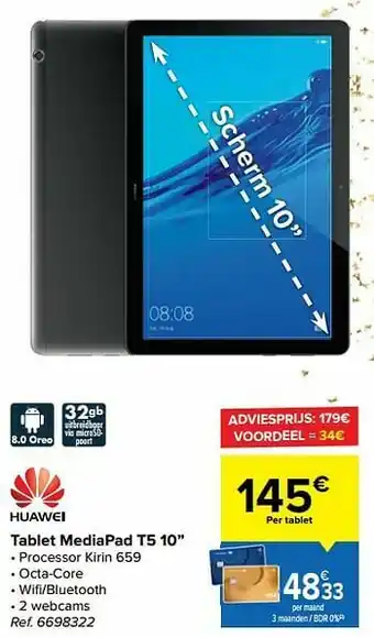 Huawei tablet mediapad t5 10``