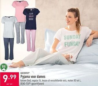 ALDI Pyjama voor dames aanbieding