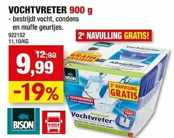 Hubo Vochtvreter aanbieding