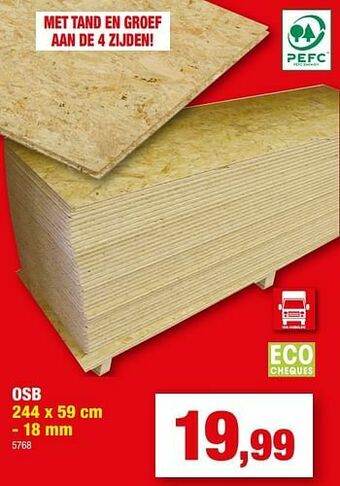Hubo Osb aanbieding