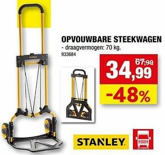 Hubo Opvouwbare steekwagen aanbieding