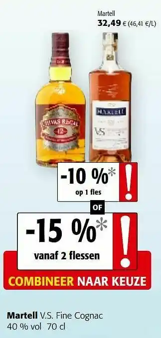 Martell v.s. fine cognac