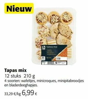 Colruyt Tapas mix aanbieding