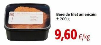 Colruyt Bereide filet americain aanbieding