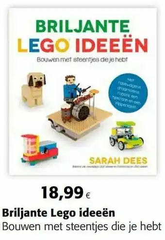Colruyt Briljante lego ideeën bouwen met steentjes die je hebt aanbieding
