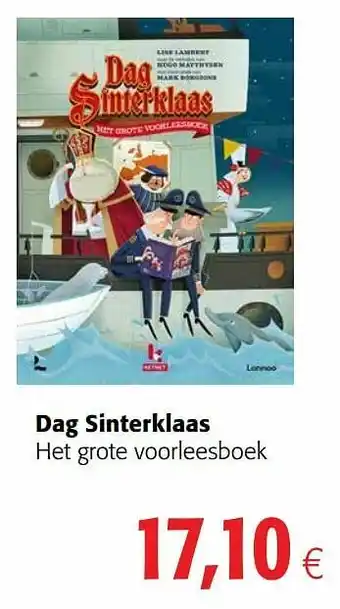 Colruyt Dag sinterklaas het grote voorleesboek aanbieding