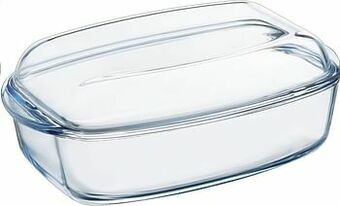 Makro Pyrex Ovenschaal + Deksel 7 l aanbieding