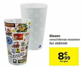Carrefour Glazen aanbieding