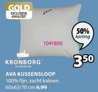 Jysk Ava kussensloop aanbieding