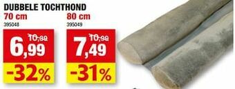 Hubo Dubbele tochthond aanbieding