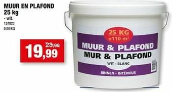 Hubo Muur en plafond aanbieding