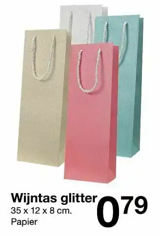 Wijntas glitter