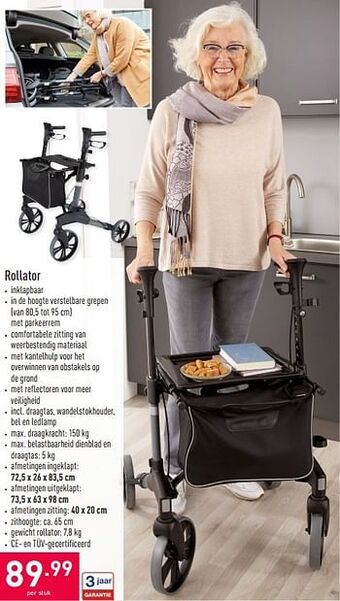 ALDI Rollator aanbieding